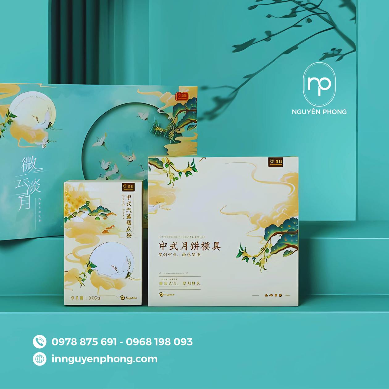 Mẫu hộp đựng bánh trung thu